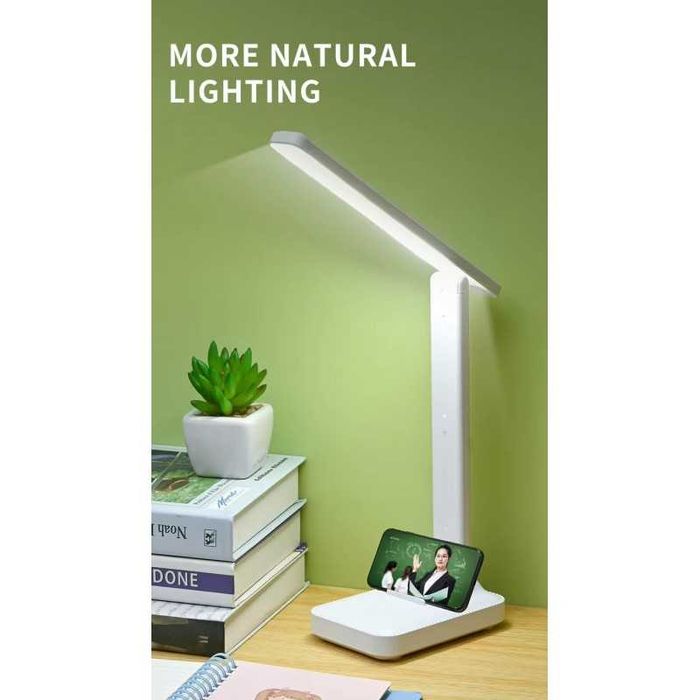 Настольная аккумуляторная лампа, зарядка от USB, 5-8 часов работы