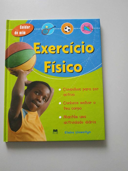 Livros temáticos (mar, exercício físico, história) novos.