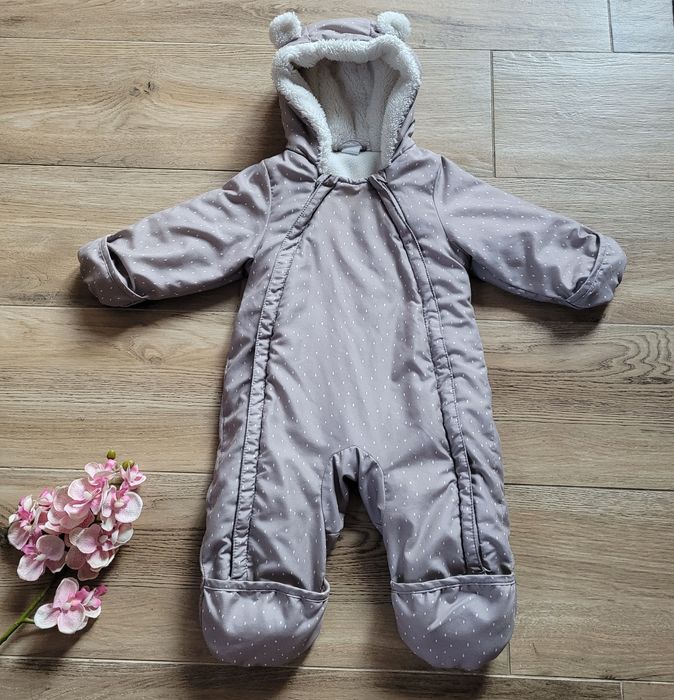 Kombinezon zimowy H&M rozmiar 68cm.