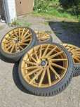 Felgi Ultra Wheels 19" 5x112 Opony zimowe 225/35/19 Audi/Vw/Skoda/Seat