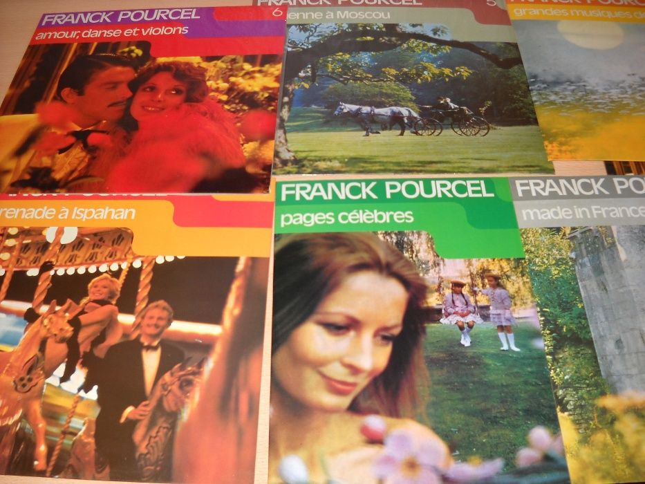 Vendo colecção em vinil Frank Pourcel