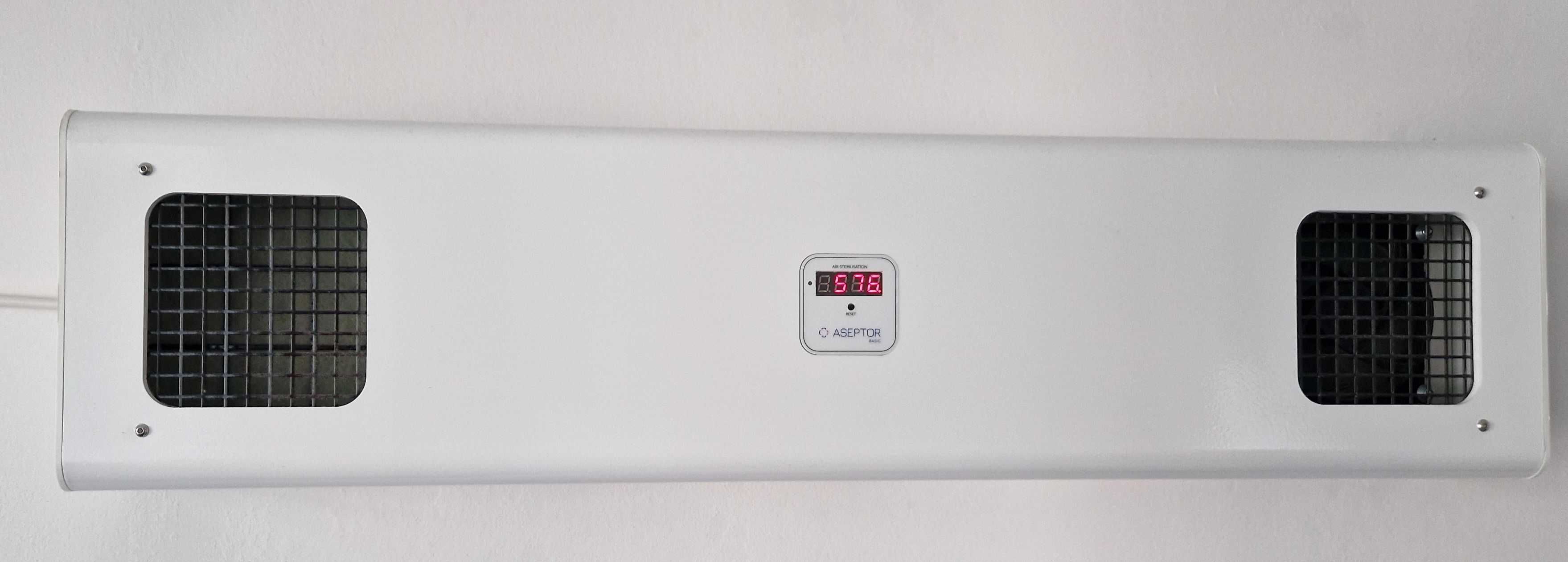 Lampa bakteriobójcza UV-C Aseptor Basic ASB236WC naścienna do gabinetu