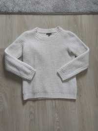 Kremowy sweter Massimo Dutti