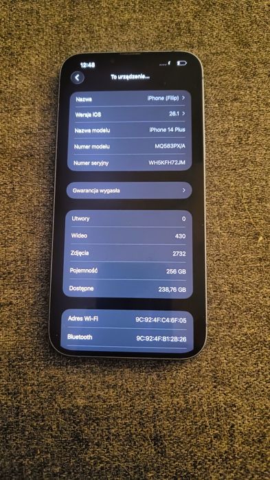 iPhone 14 Plus 256 GB