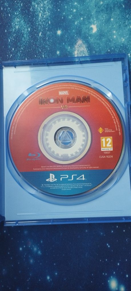 gra ps4 iron man vr