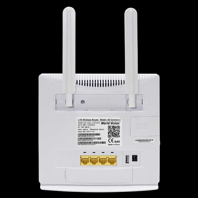 World Vision 4G Connect2  роутер з акумулятором+SIM+ USB
