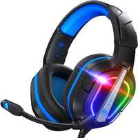 Słuchawki nauszne Fachixy FC200 RGB z mikrofonem do gier