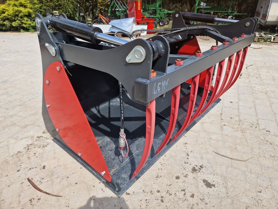 Osprzet do ładowacza Wyprzedaż Łyżko-krokodyl 1.6m MX Producent