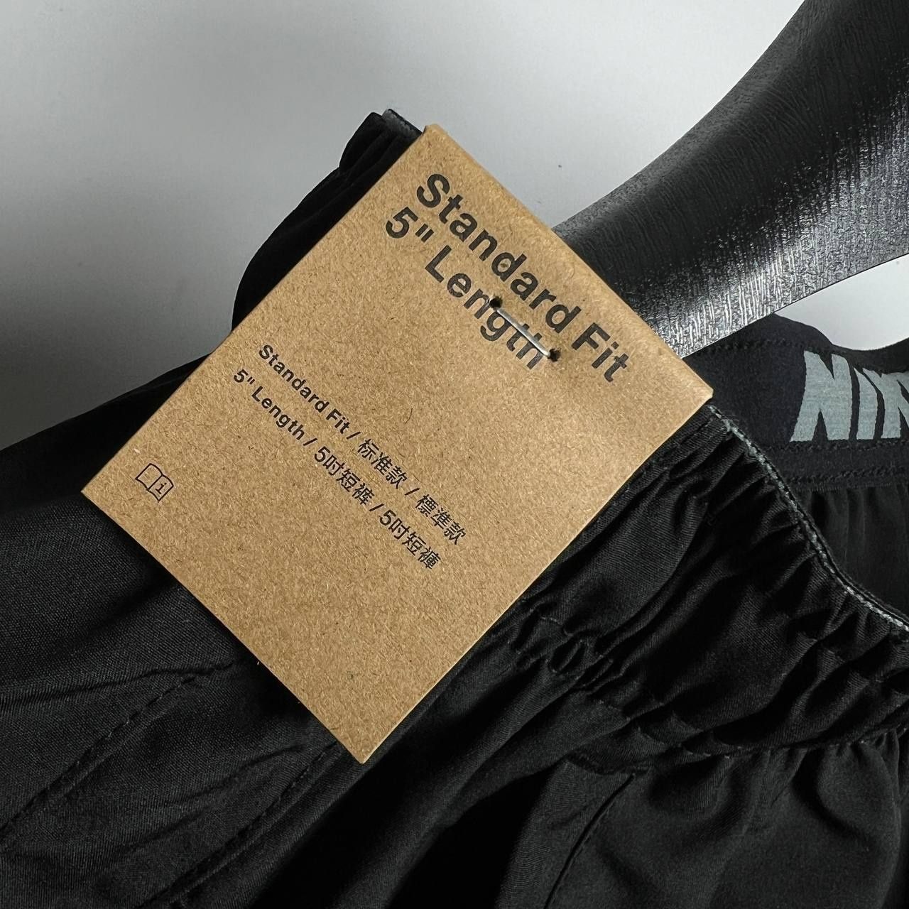 Спортивні шорти Nike dri-fit standard в чорному та сірому кольорі
