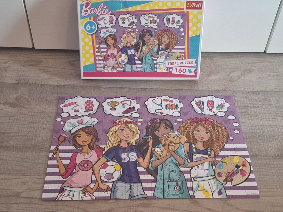 Puzzle Barbie 6+