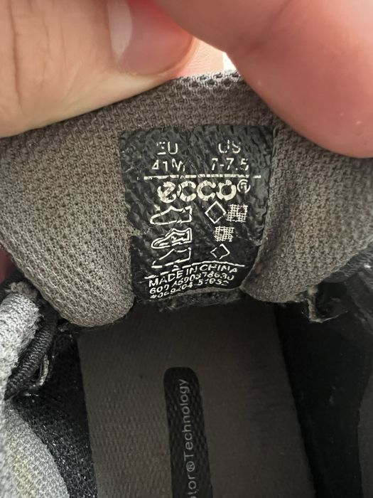 ECCO Gore-tex (41.5) 26.5 см ULTRA Terrain 1.1 мужские кроссовки ориги