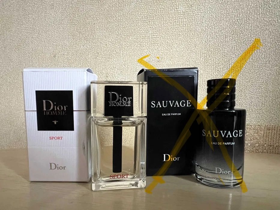 Тонік для шкіри і парфум для чоловіків Dior Оригінали