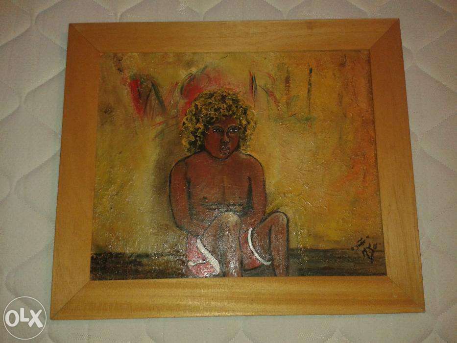 Quadro Pintado á mão