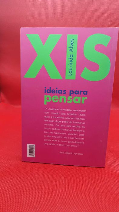 Livro - REF PBV - Laurinda Alves - XIS Ideias Para Pensar