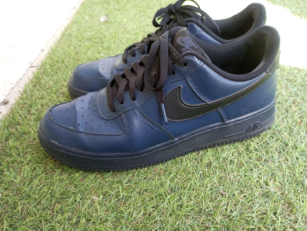 Nike Air Force 1 granatowe low