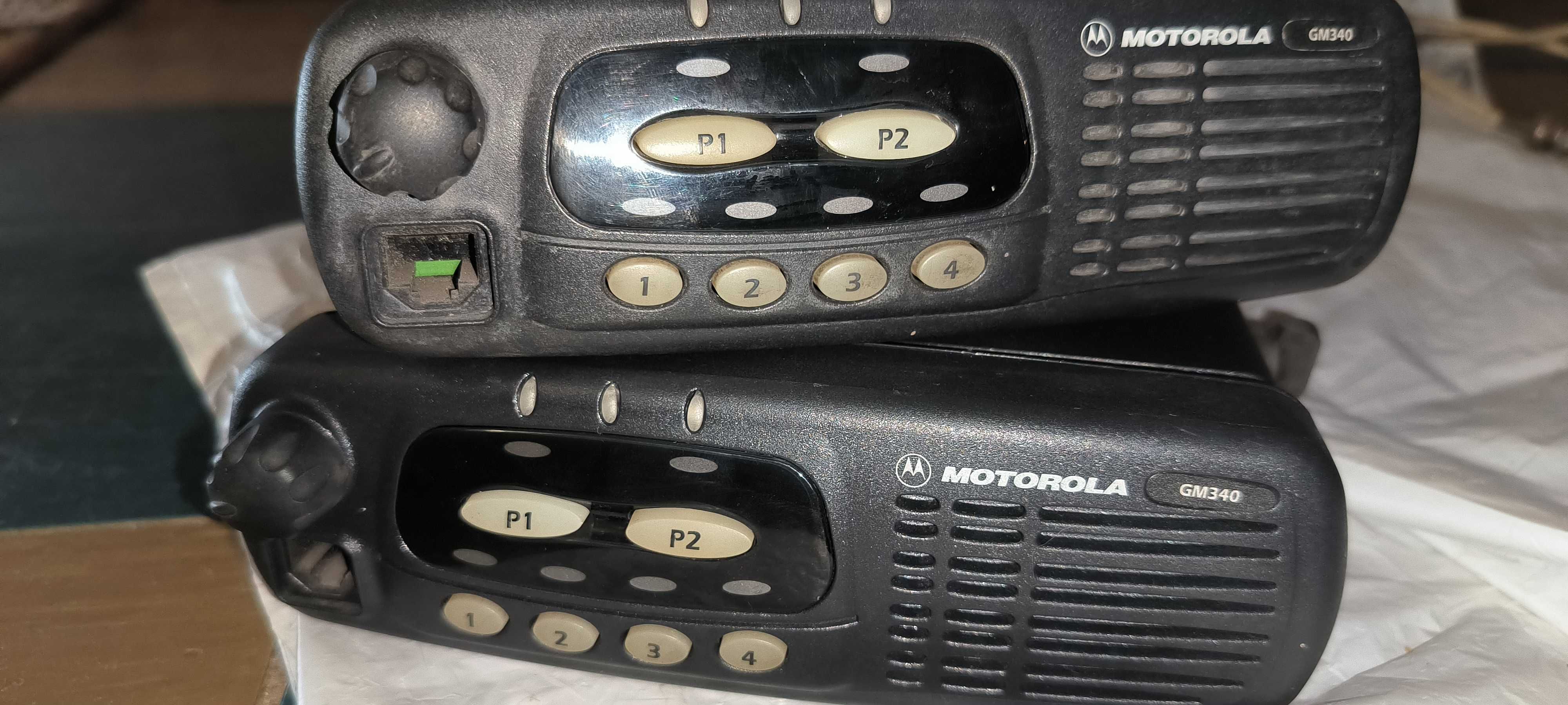 Радиостанция Motorola GM340 две штуки плюс дуплексор