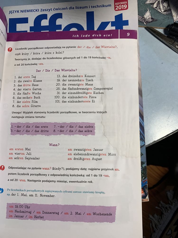 aha! Neu 8 Język niemiecki. Podręcznik