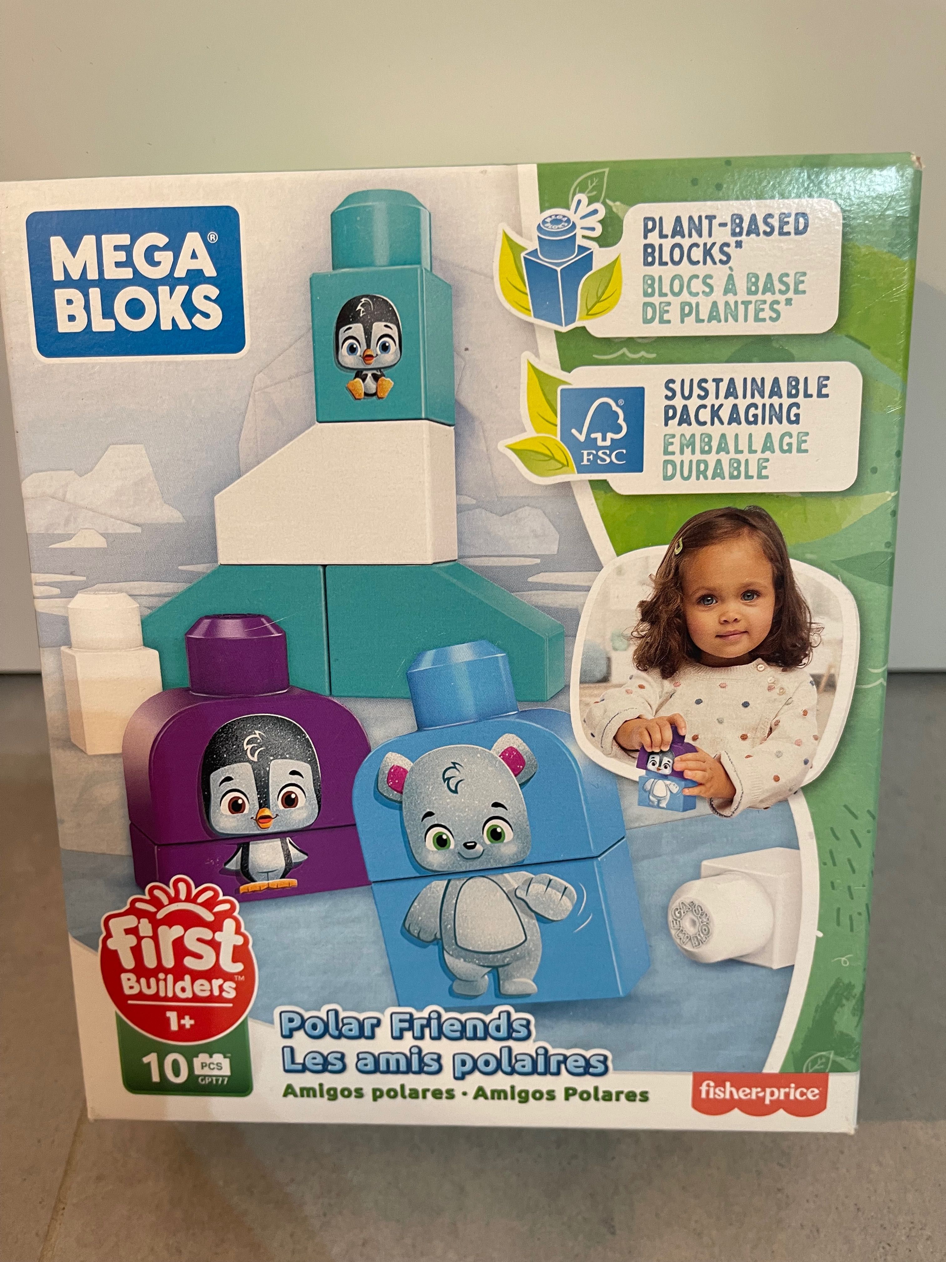 Mega Blocks klocki Polar Friends  nowa