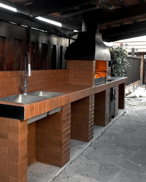 Модульные барбекю мангалы печи.