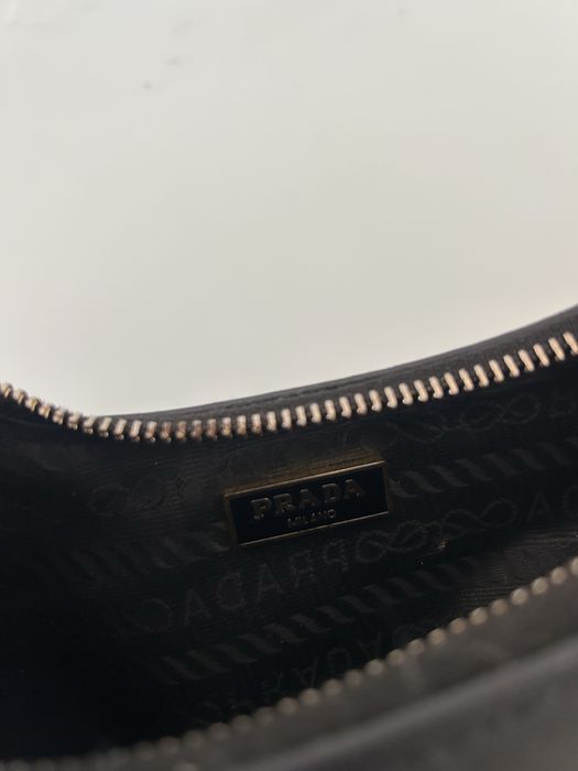 Bolsa Prada Saffiano Re-Edition 2005 Preta – Usada