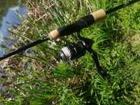 Kołowrotek Abu Garcia Revo MGX20 wędka MIkado Black Crystal 2,08 3-15g