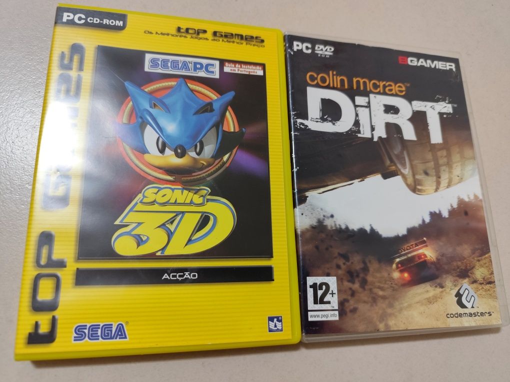 Lote de 8 jogos para PC (Sonic / Counter Strike)