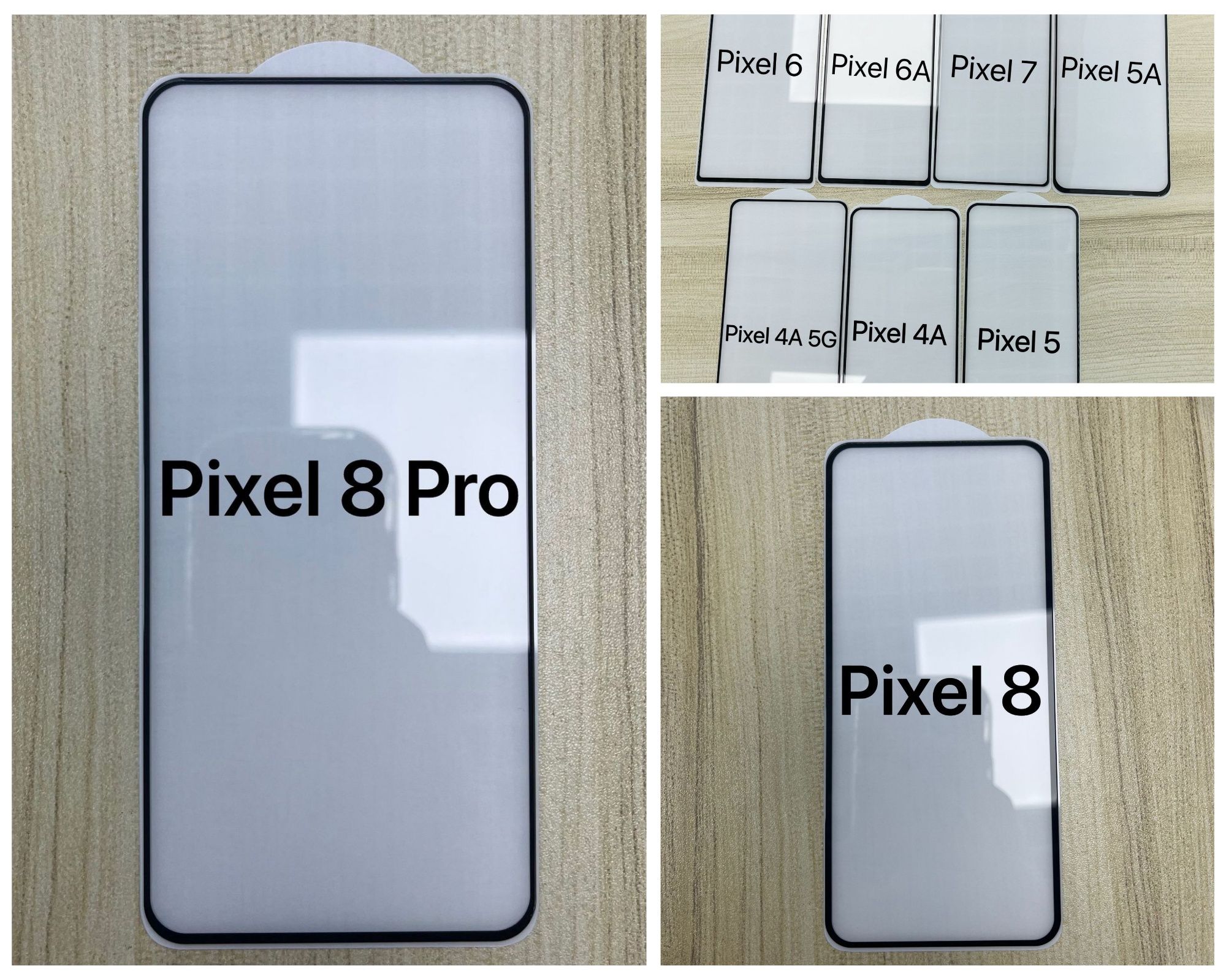 Защитное 5D стекло Google Pixel 8 Pro Захисне скло