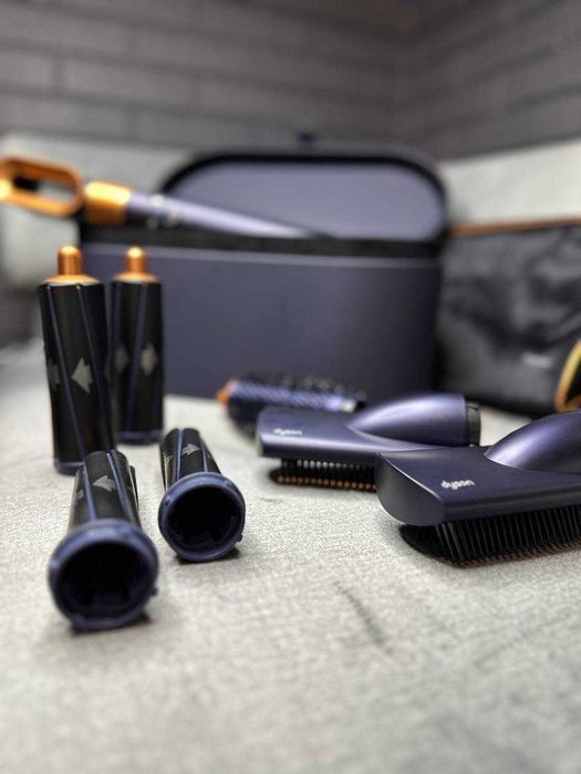 Стайлер Dyson HS01 Airwrap Prussian Blue/Rich 1в1 до ориг