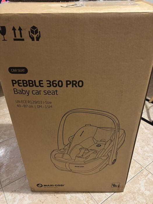 Cadeira/Ovo Maxi Cosi Peeble 360 pro