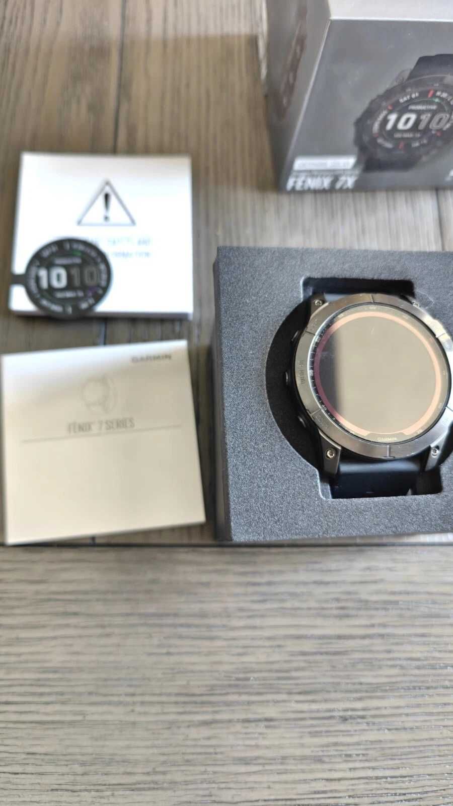 Garmin Fenix 7x Sapphire Edition