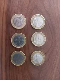 Moedas valiosas de 1€