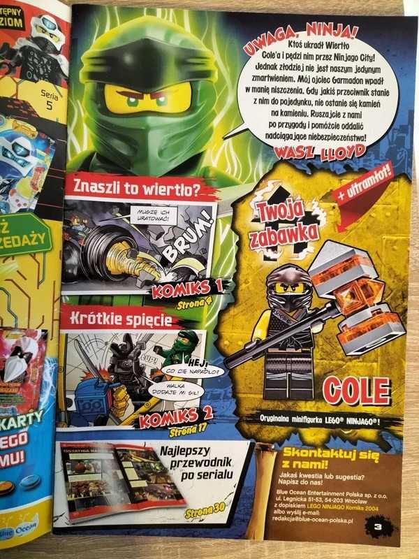 Komiks LEGO Ninjago książka nr 4 2020 Nr 4/2020