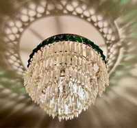 Lustre antigo em Cristal