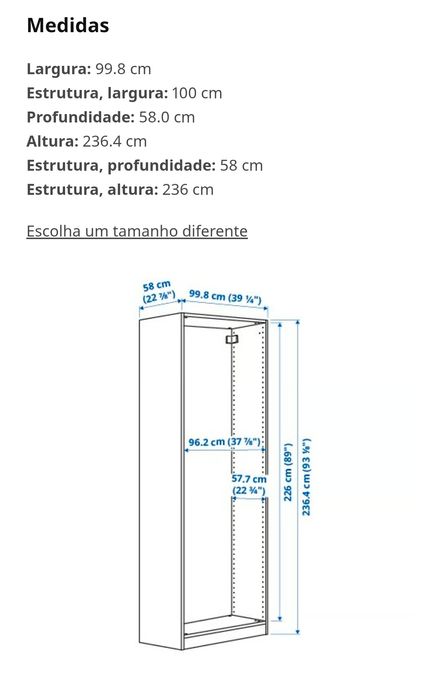 Armários/Closet Pax IKEA Pretos