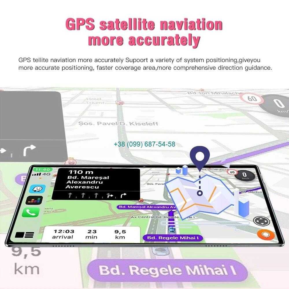 Ігровий Планшет 6-128GB / GPS, IPS / 10 "дюйм / 2-сим / NEW 2025