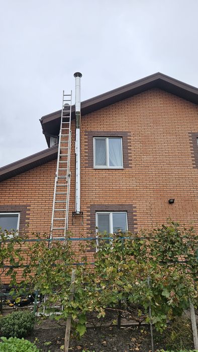 Установка вентиляційної труби природньої вентиляції