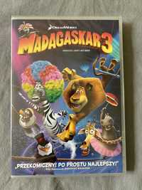 Madagaskar 3 film DVD nowy!