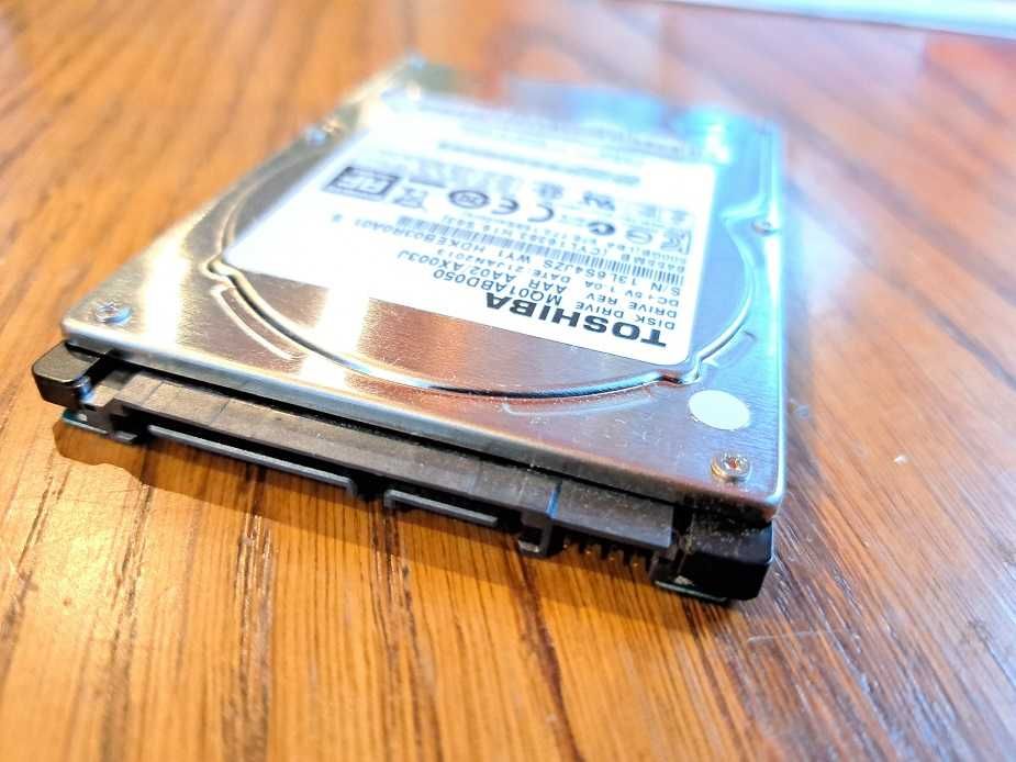 Dysk TOSHIBA 2.5" HDD 500GB MQ01ABD050 do laptopa - stan idealny.