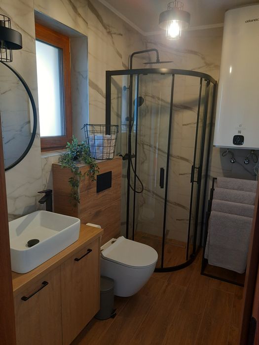 Domek z balią z areomasażem z widokiem na j. Czorsztyńskie