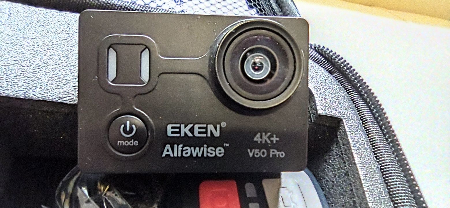 Action Cam EKEN Alfawise V50 Pro (acessórios)