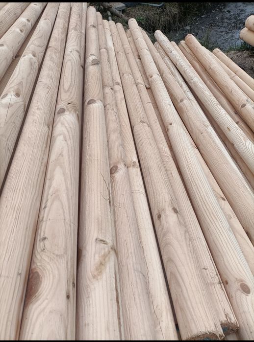 Wałki drewniane toczone kołki 8x260