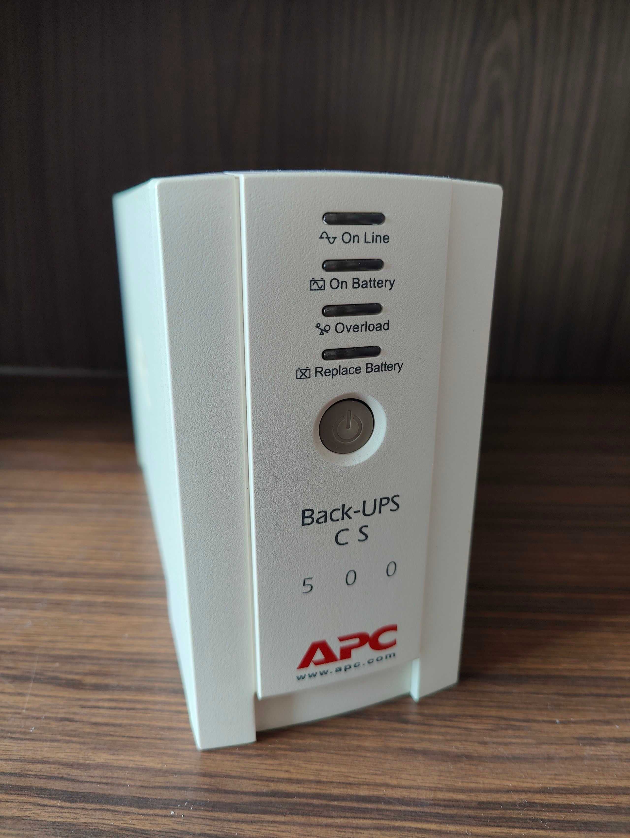 Джерело безперебійного живлення APC Back-UPS CS 500