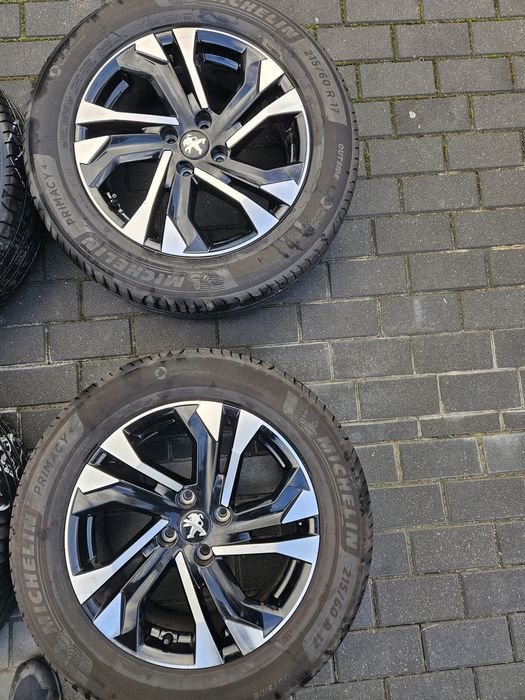 Alufelgi 17 Koła Peugeot 2008 GT Line lato