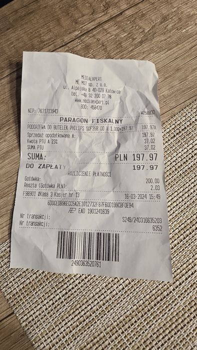 Podgrzewacz do butelek Philips