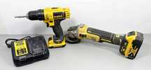 DeWalt Szlifierka DCG405 Aku 5AH + Wkrętarka DCD710 Aku 2AH OKAZJA