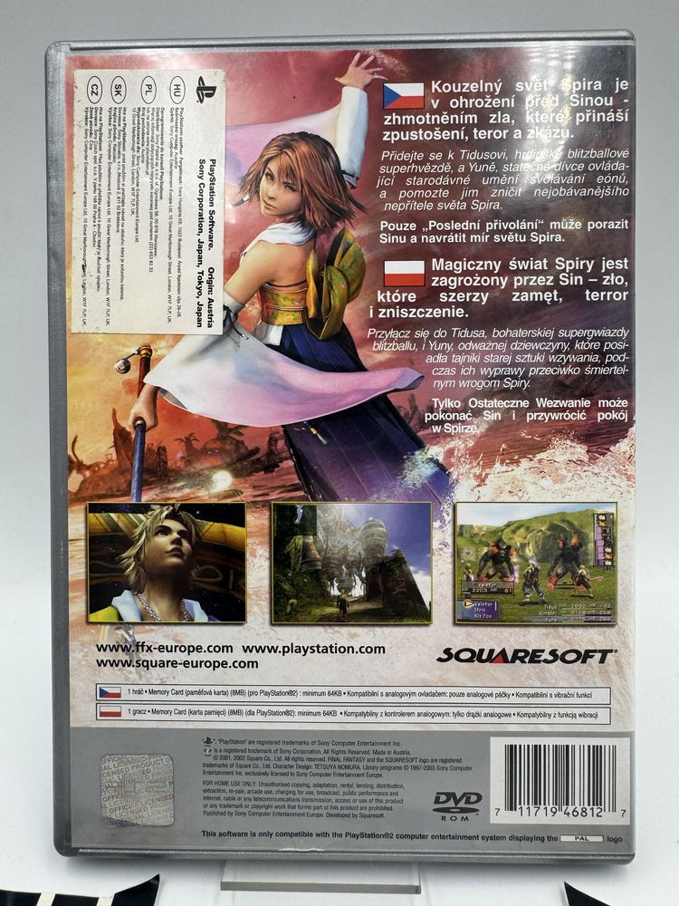 Final Fantasy X Ps2 Gwarancja
