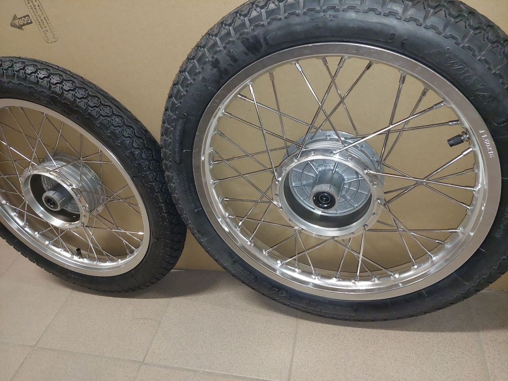 Nowe kola kpl 16"simson s50 s51 s53 s70 opony detki kpl