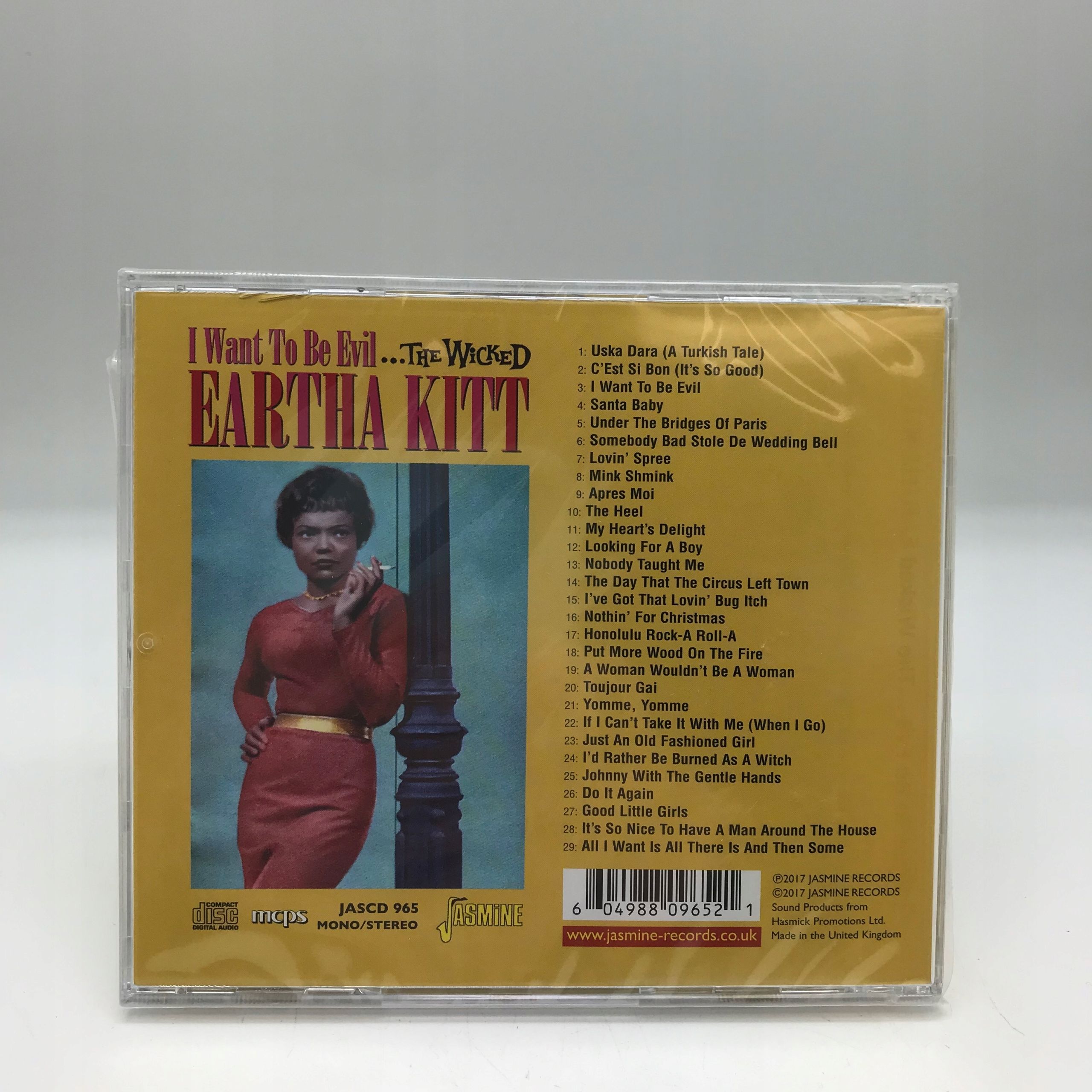 cd - eartha kitt - i want to be evil...