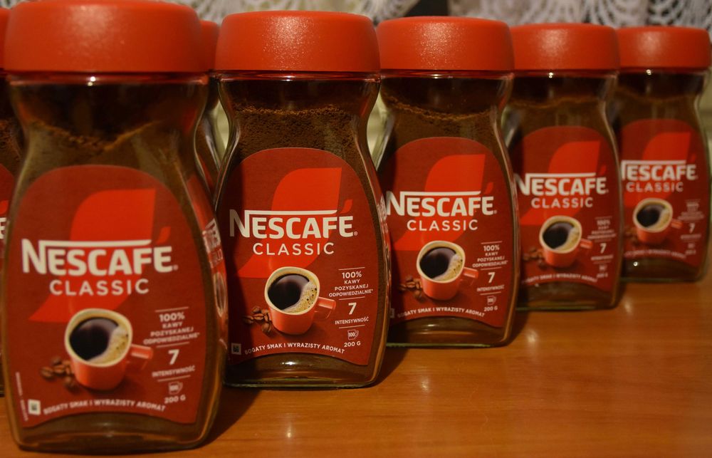 Zestaw 5 sztuk kawa NESCAFÉ Classic 200g Idealna na prezent