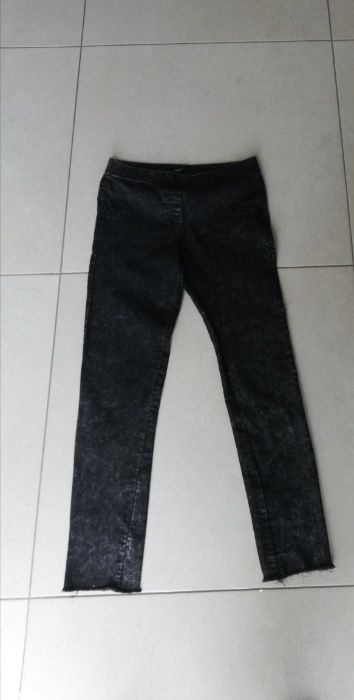 spodnie jeansy 152 /158 czarne